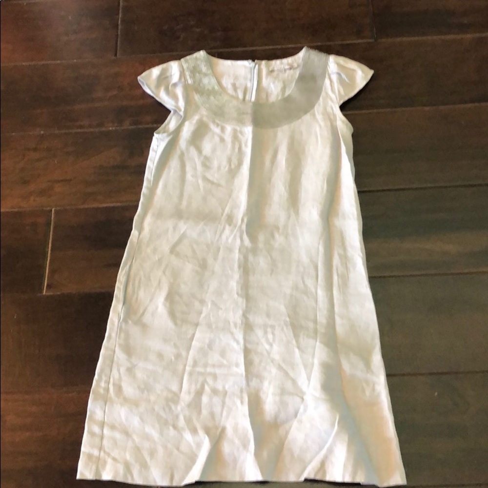 Boutique calypso linen sequins dress XS
